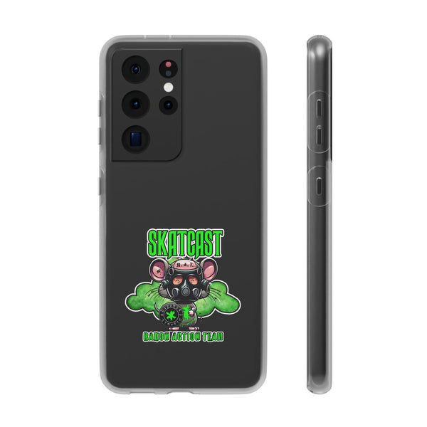Skatcast Radio Active Team Phone Case — Gas Mask R.A.T Design