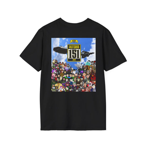 Skatcards Unisex T-Shirt | Fun Graphic Tee for Gamers, Perfect for Casual Wear, Birthdays, and Celebrations