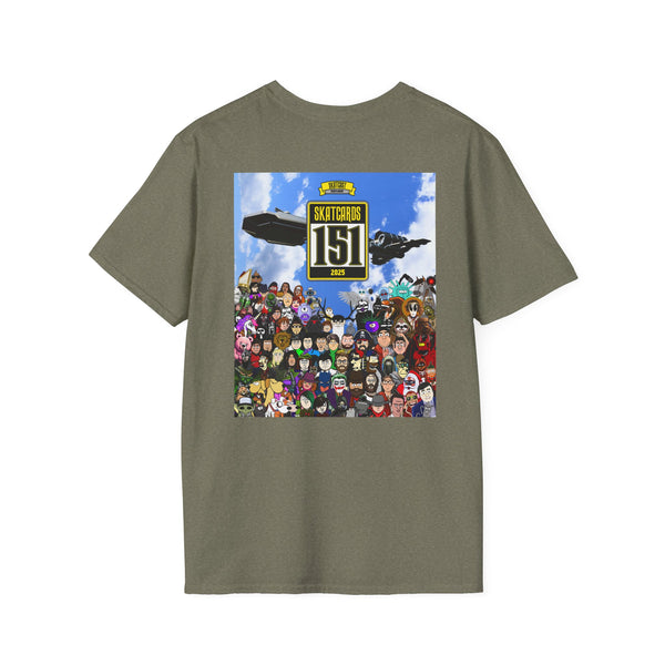 Skatcards Unisex T-Shirt | Fun Graphic Tee for Gamers, Perfect for Casual Wear, Birthdays, and Celebrations