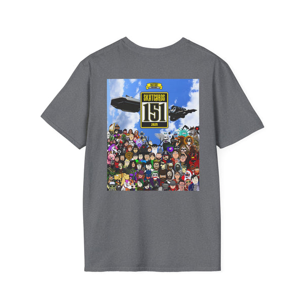 Skatcards Unisex T-Shirt | Fun Graphic Tee for Gamers, Perfect for Casual Wear, Birthdays, and Celebrations