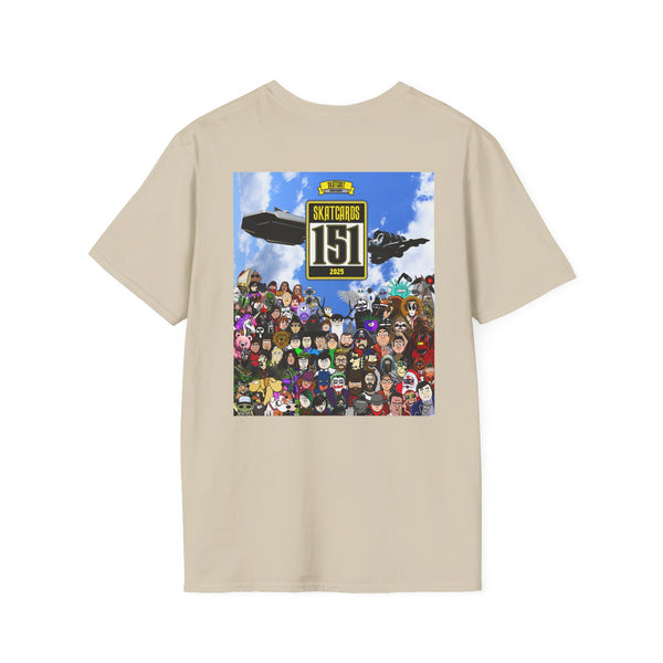 Skatcards Unisex T-Shirt | Fun Graphic Tee for Gamers, Perfect for Casual Wear, Birthdays, and Celebrations
