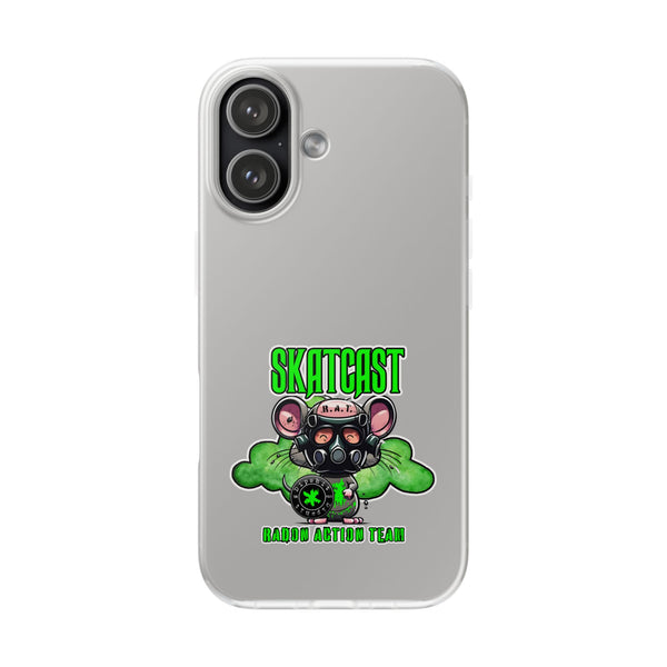 Skatcast Radio Active Team Phone Case — Gas Mask R.A.T Design