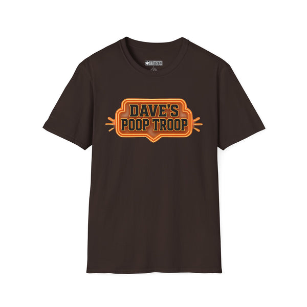 SKATGEAR | Official Team Dave's Poop Troop T-Shirt