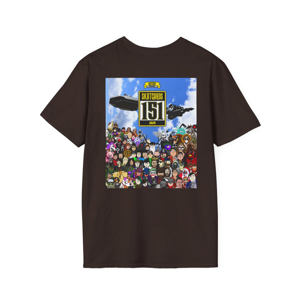 Skatcards Unisex T-Shirt | Fun Graphic Tee for Gamers, Perfect for Casual Wear, Birthdays, and Celebrations
