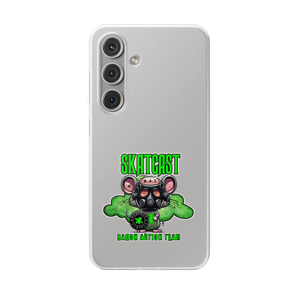 Skatcast Radio Active Team Phone Case — Gas Mask R.A.T Design