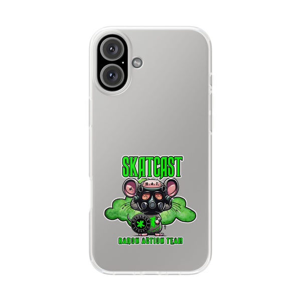Skatcast Radio Active Team Phone Case — Gas Mask R.A.T Design