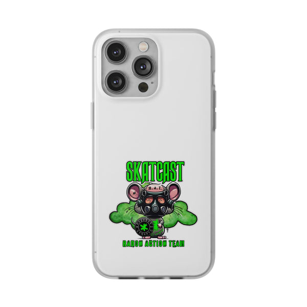 Skatcast Radio Active Team Phone Case — Gas Mask R.A.T Design