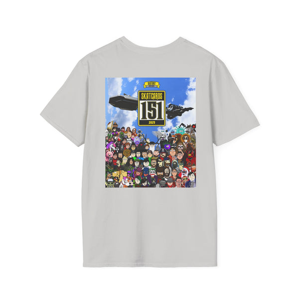 Skatcards Unisex T-Shirt | Fun Graphic Tee for Gamers, Perfect for Casual Wear, Birthdays, and Celebrations