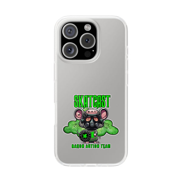 Skatcast Radio Active Team Phone Case — Gas Mask R.A.T Design
