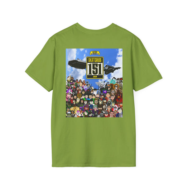 Skatcards Unisex T-Shirt | Fun Graphic Tee for Gamers, Perfect for Casual Wear, Birthdays, and Celebrations