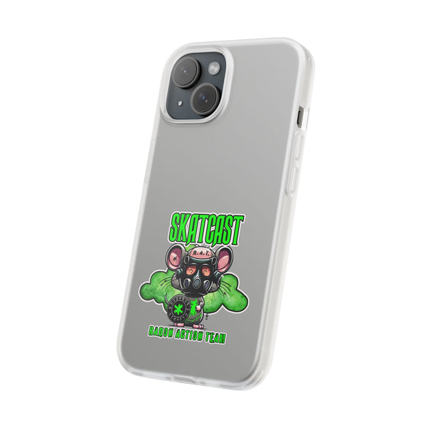 Skatcast Radio Active Team Phone Case — Gas Mask R.A.T Design