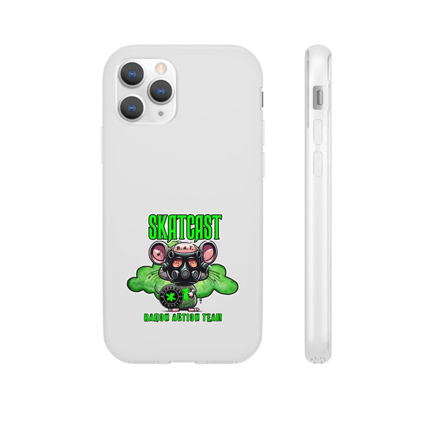 Skatcast Radio Active Team Phone Case — Gas Mask R.A.T Design