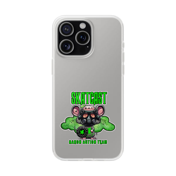 Skatcast Radio Active Team Phone Case — Gas Mask R.A.T Design