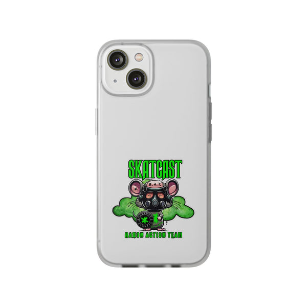 Skatcast Radio Active Team Phone Case — Gas Mask R.A.T Design