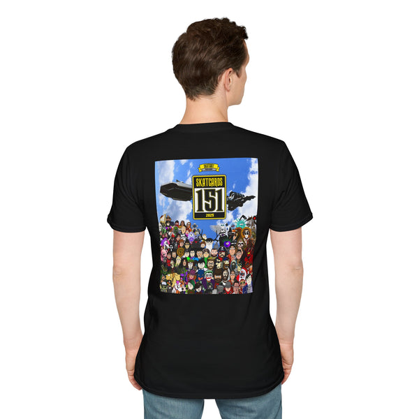 Skatcards Unisex T-Shirt | Fun Graphic Tee for Gamers, Perfect for Casual Wear, Birthdays, and Celebrations
