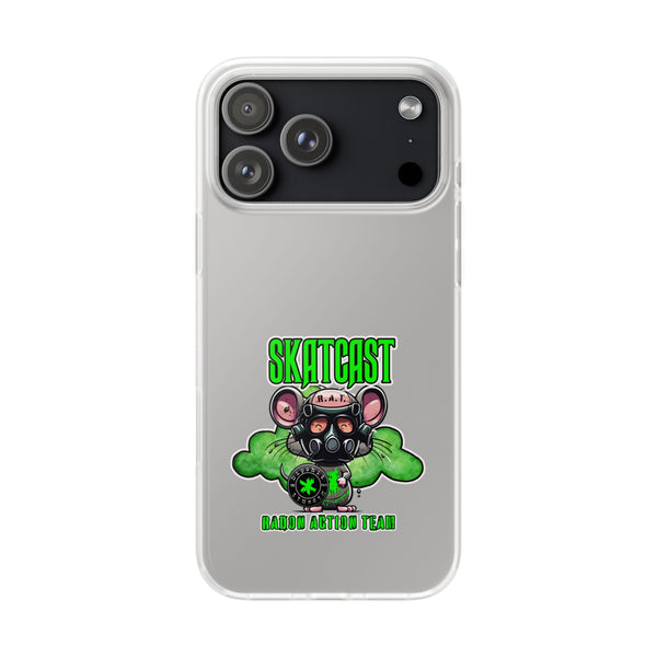 Skatcast Radio Active Team Phone Case — Gas Mask R.A.T Design