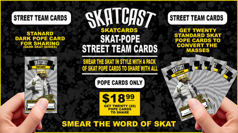 SkatPope Street Team/Card Refill Large