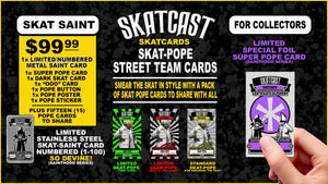 (Collectors Set) SKAT Pope/Saint Cards