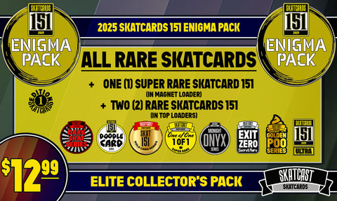 2025 SKATCARDS 151 Enigma Pack