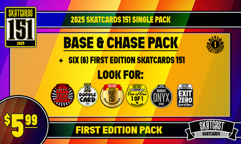 2025 SKATCARDS 151 Single Pack