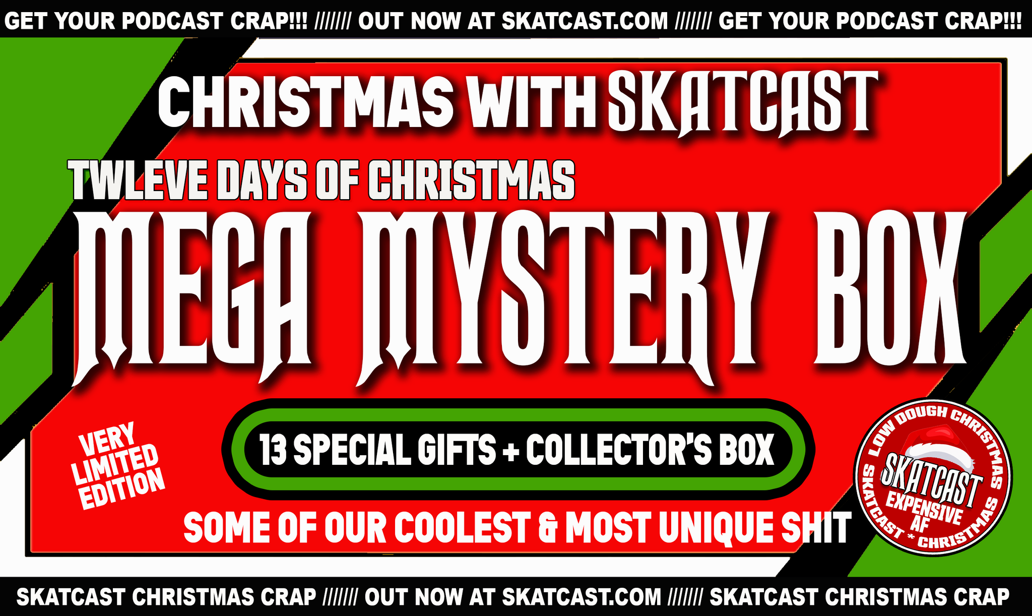 SKATCAST MEGA MYSTERY BOX