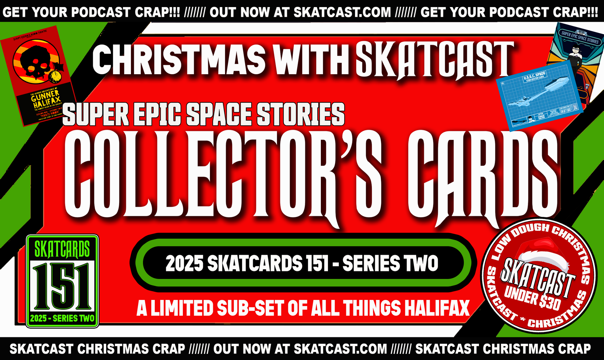 2025 SKATCARDS 151 Series Two: Super Epic Space Stories Collection