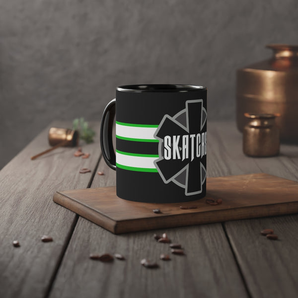 SKATCAST Flag Mug, 11oz