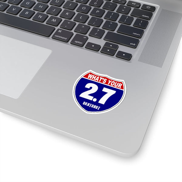 JAR Whats Your Two Point Seven Stickers
