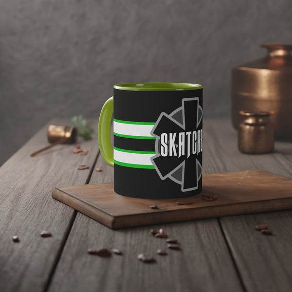 SKATCAST Flag Mug, 11oz