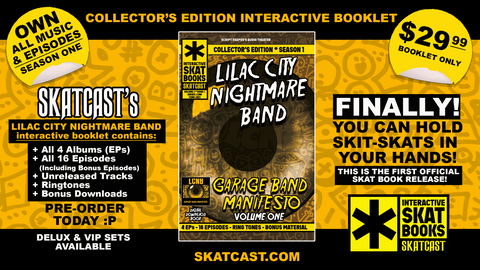 LCNB Garage Band Manifesto ~ Interactive Skat Book ONLY