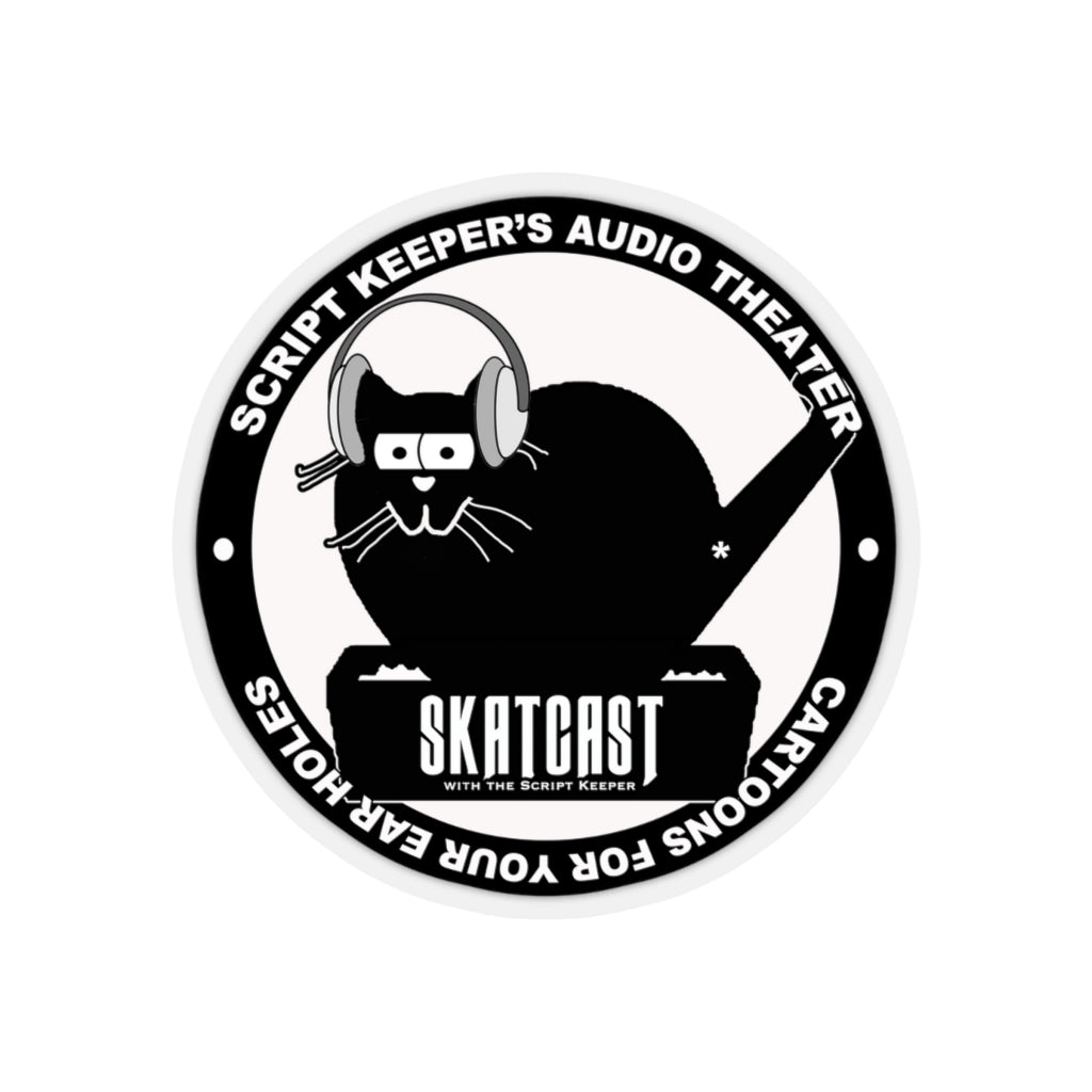 Official SKATCAST Logo Sticker