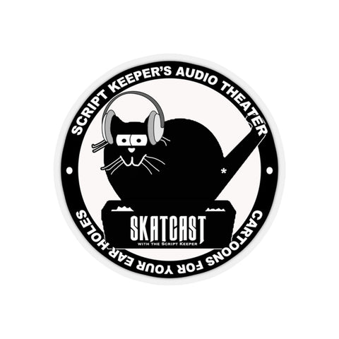 Official SKATCAST Logo Sticker