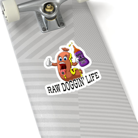 JAR Raw Doggin Life Stickers