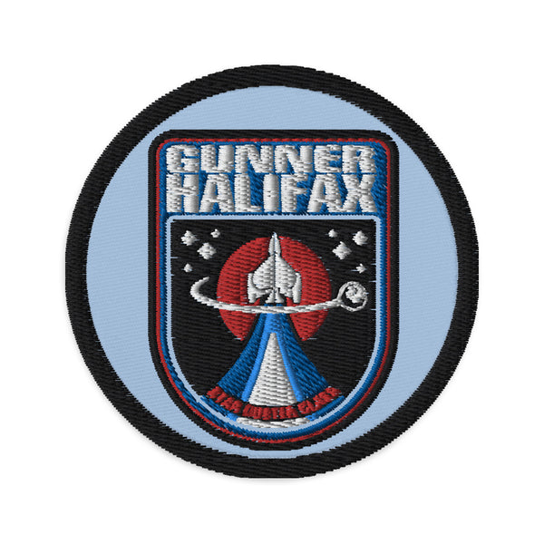 Gunner Halifax Embroidered Patch