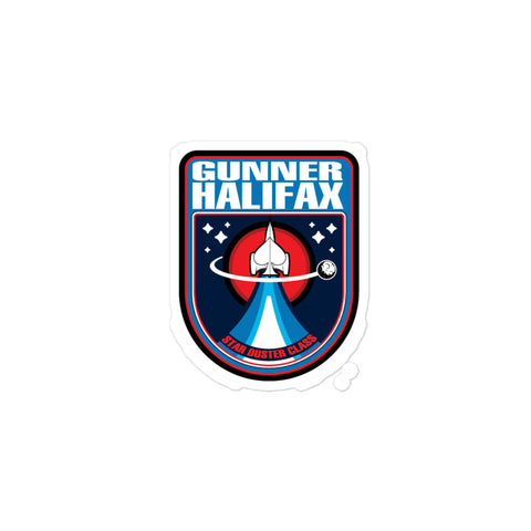 Gunner Halifax Logo Stickers
