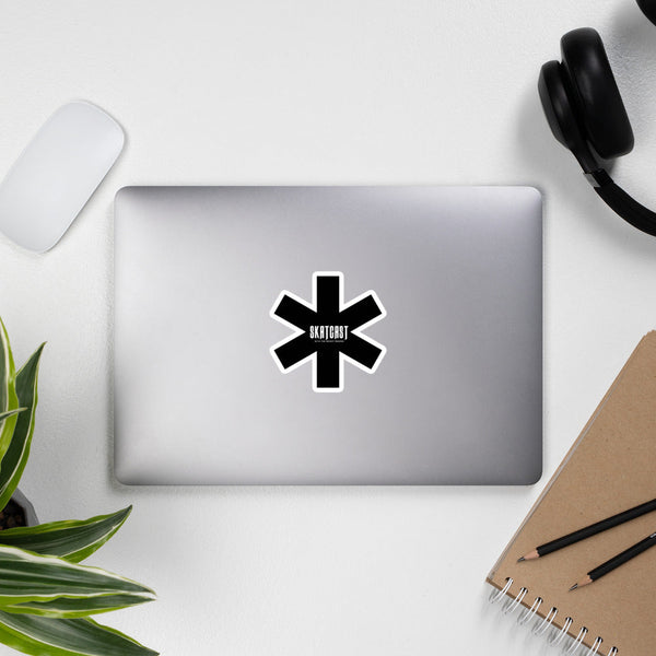 SKATCAST Asterisk Logo stickers