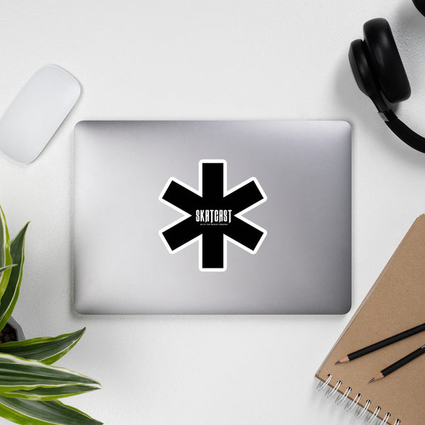 SKATCAST Asterisk Logo stickers