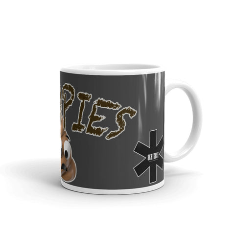 POOOPIES! White glossy mug